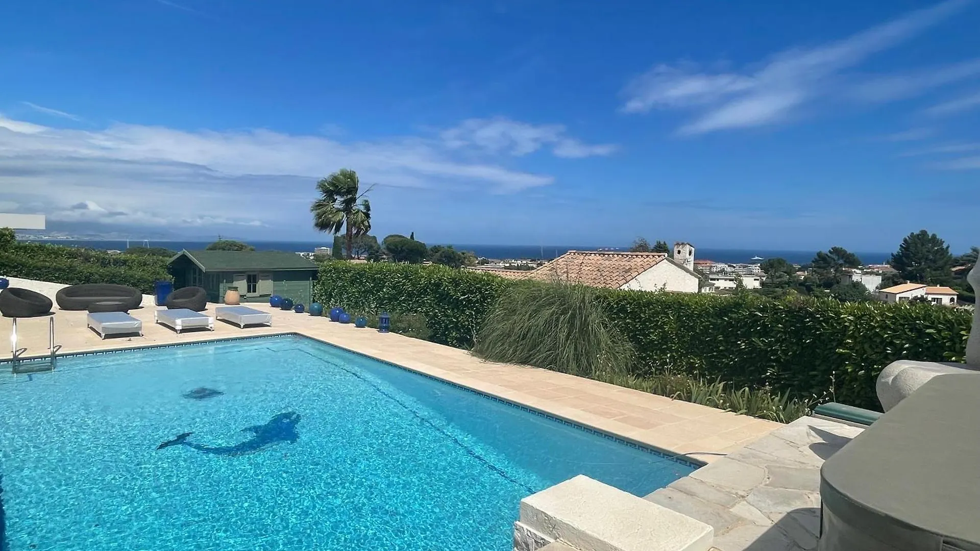 Luxe Et Calme Avec Vue Mer Panoramique A Antibes 0*,